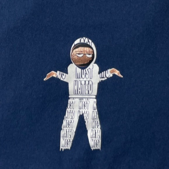 Most Hated Graphic Tee | Navy | Medium - Picture 2 of 8